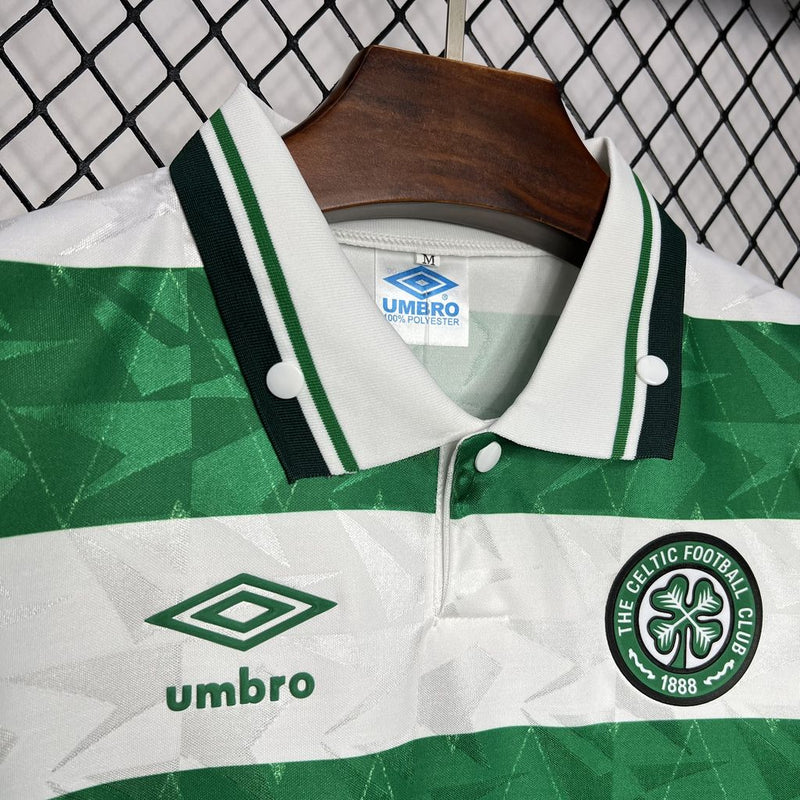 Camisa Celtic Home 89/90 - Versão Retro