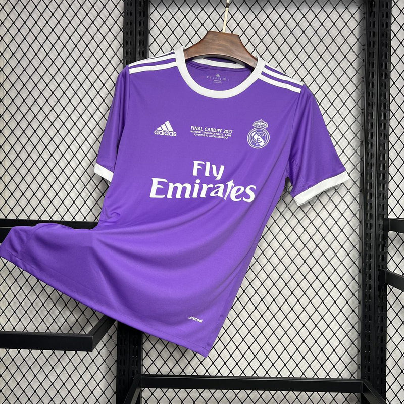 Camisa Real Madrid Reserva 16/17 - Versão Retro