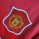 Camisa Manchester United Home 1994/96 - Umbro Retrô Masculina - Vermelha/Preta