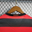 Camisa Pronta Entrega Flamengo Home 2008/09 - Nike Retrô Masculina - Vermelha/Preta