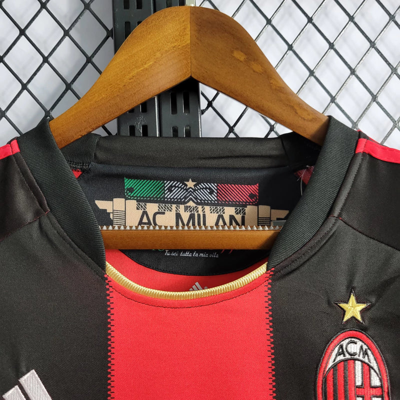 Camisa Milan Home 10/11 - Versão Retro