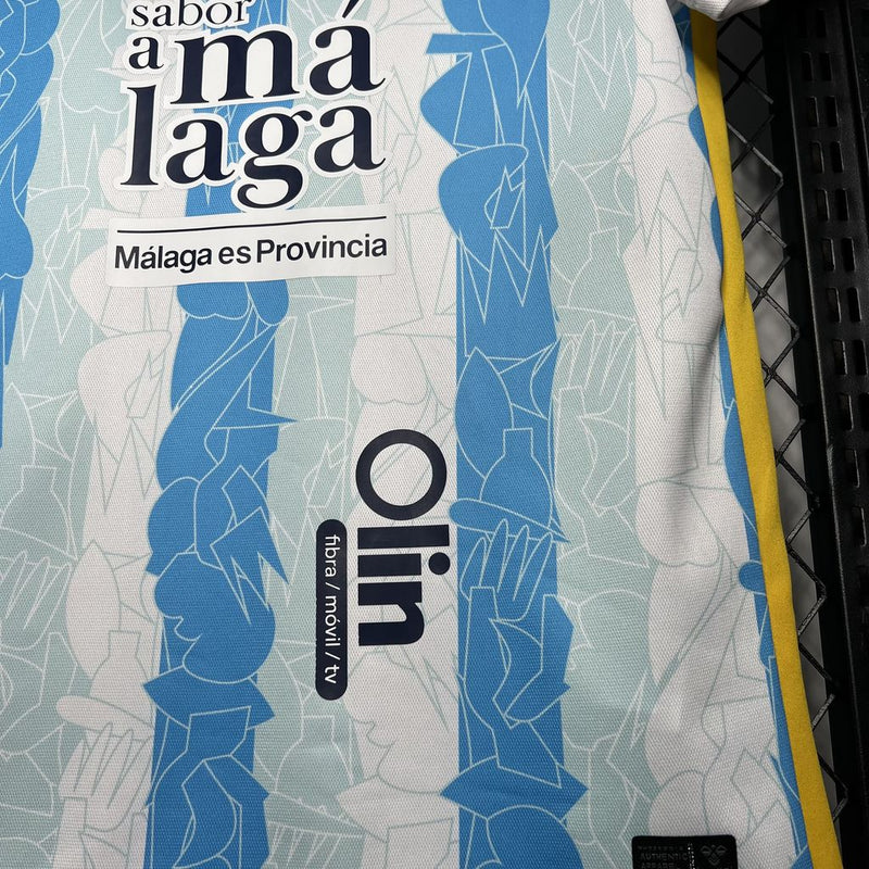 Camisa Malaga Home 24/25 - Torcedor Masculina - Lançamento