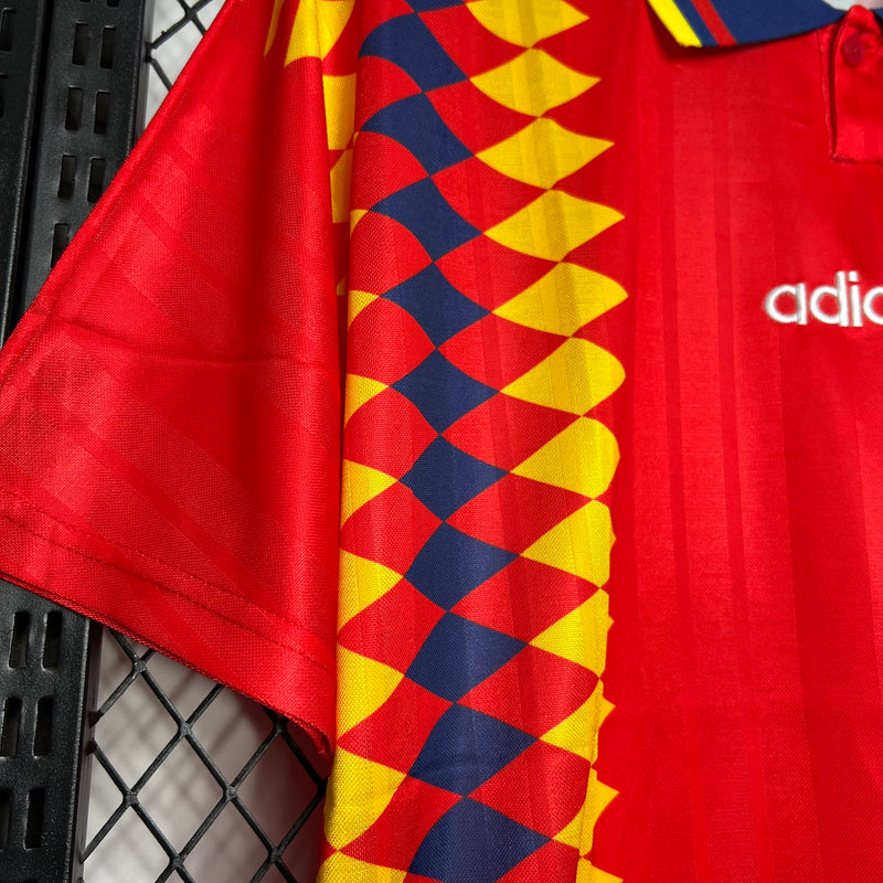 Camisa Espanha Home 1994 - Versão Retro