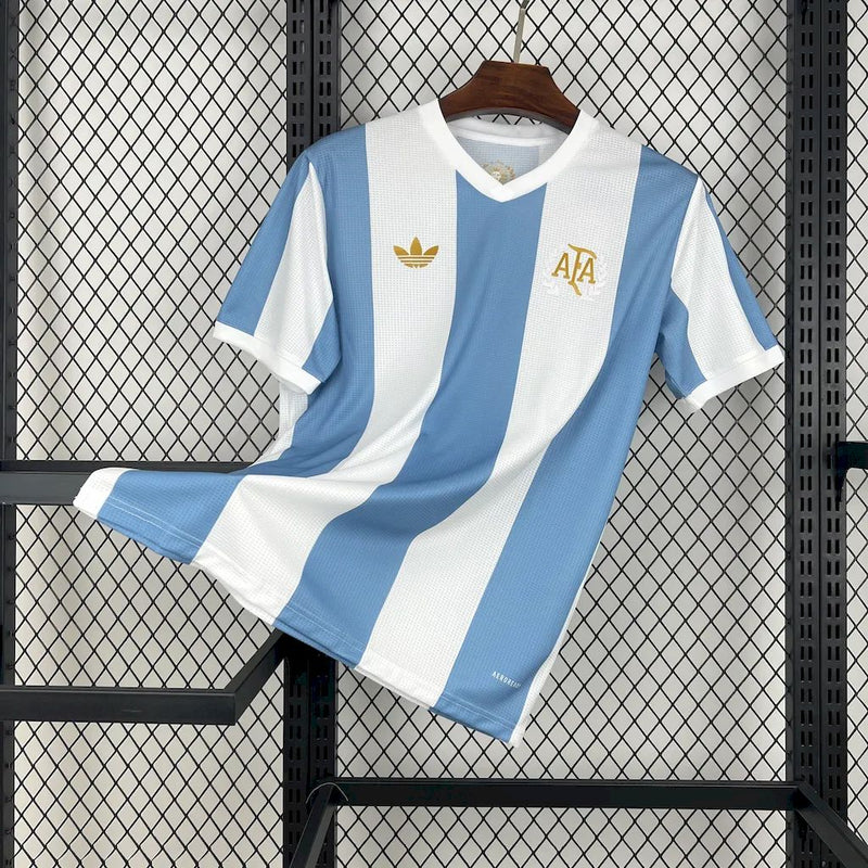 Camisa Argentina Aniversário 50 Anos 24/25 - Adidas Torcedor Masculina