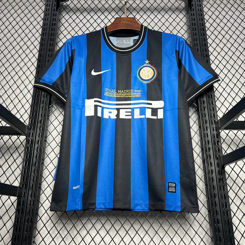 Camisa Inter de Milão Titular 09/10 - Versão Retro