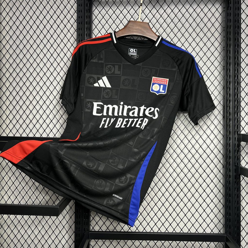 Camisa Lyon Away 24/25 - Adidas Torcedor Masculina - Lançamento