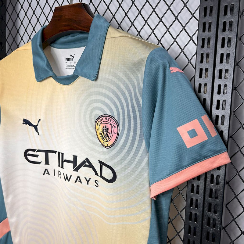 Camisa Manchester City Fourth 24/25 - Puma Torcedor Masculina - Lançamento