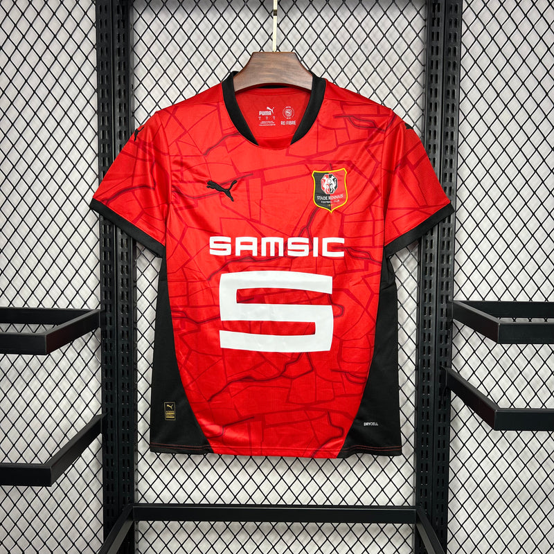 Camisa Rennes Home 24/25 - Versão Torcedor