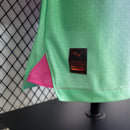 Camisa Milan Away 2023/24 - Puma Jogador Masculina - Rosa/Azul/Verde