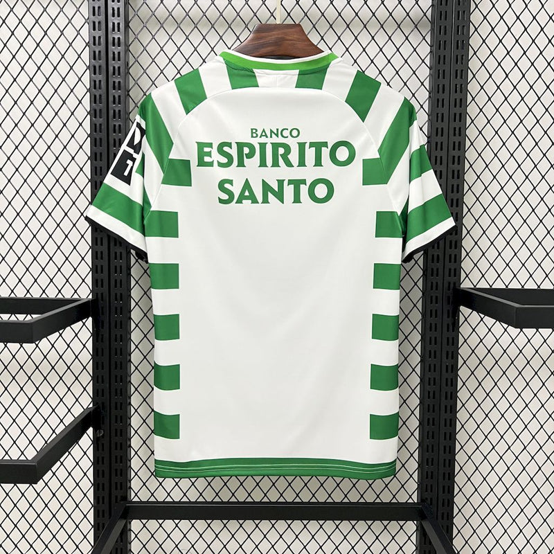 Camisa Sporting Titular 03/04 - Versão Retro