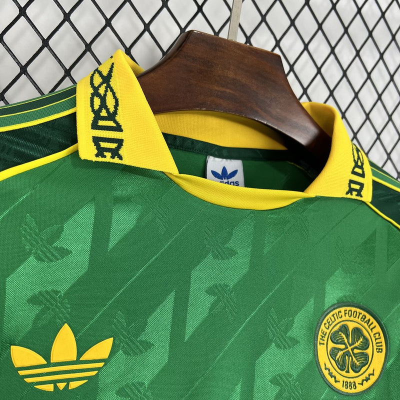 Camisa Celtic Edição Especial Manga comprida 24/25 - Adidas Torcedor Masculina - Torcedor