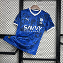 Camisa Pronta Entrega Al-Hilal Home 2024/25 - Puma Torcedor Masculina - Azul/Branca