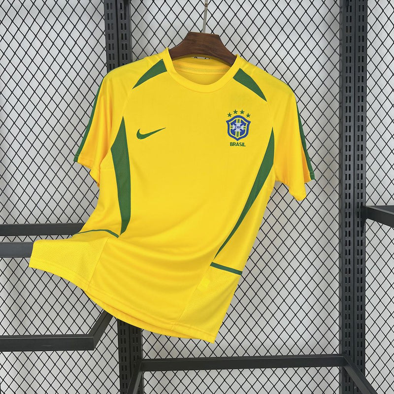 Camisa Brasil Titular 2002 - Versão Retro