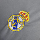 Camisa Real Madrid Away 2005/06 - Adidas Retrô Masculina - Cinza/Preta