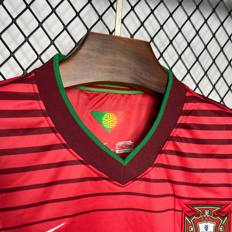 Camisa Portugal Home 2014 - Versão Retro