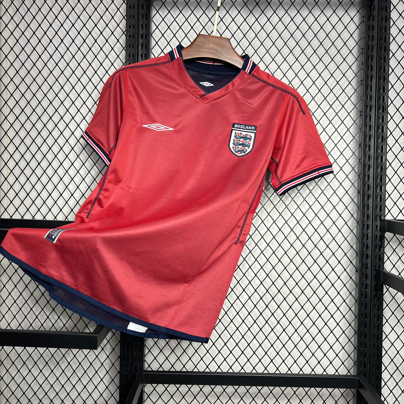 Camisa Inglaterra Away 2002 - Versão Retro