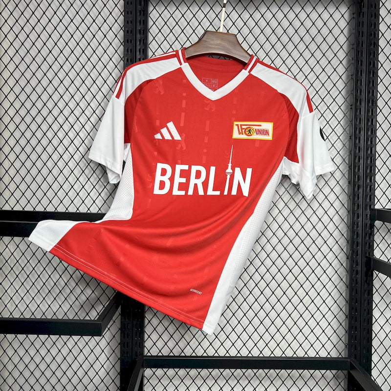 Camisa Union Berlin Home 24/25 - Torcedor Masculina - Lançamento