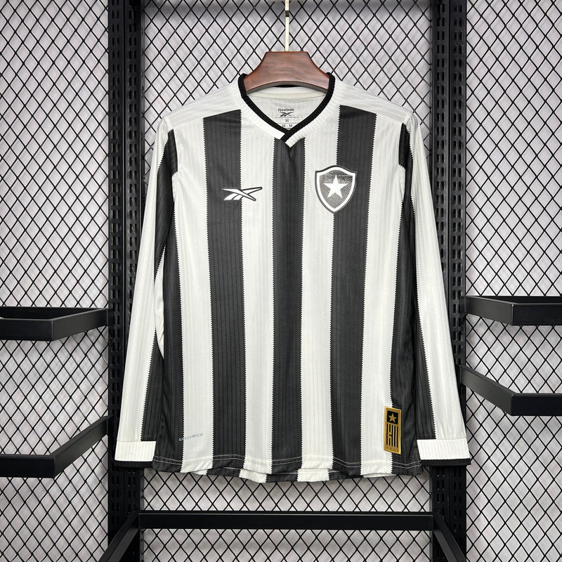 Camisa Botafogo Home Manga comprida 24/25 - Versão Torcedor