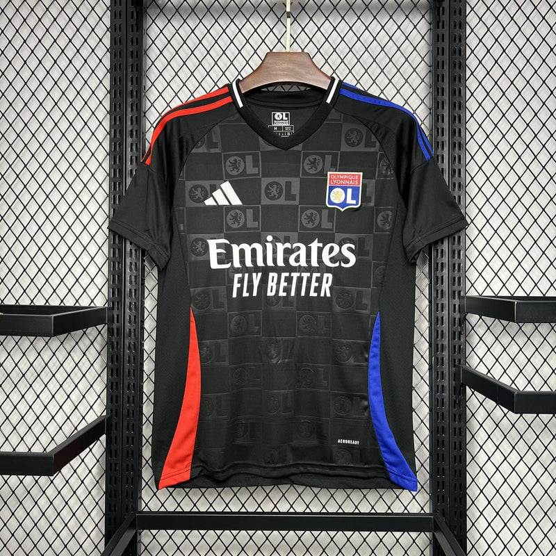 Camisa Lyon Away 24/25 - Adidas Torcedor Masculina - Lançamento