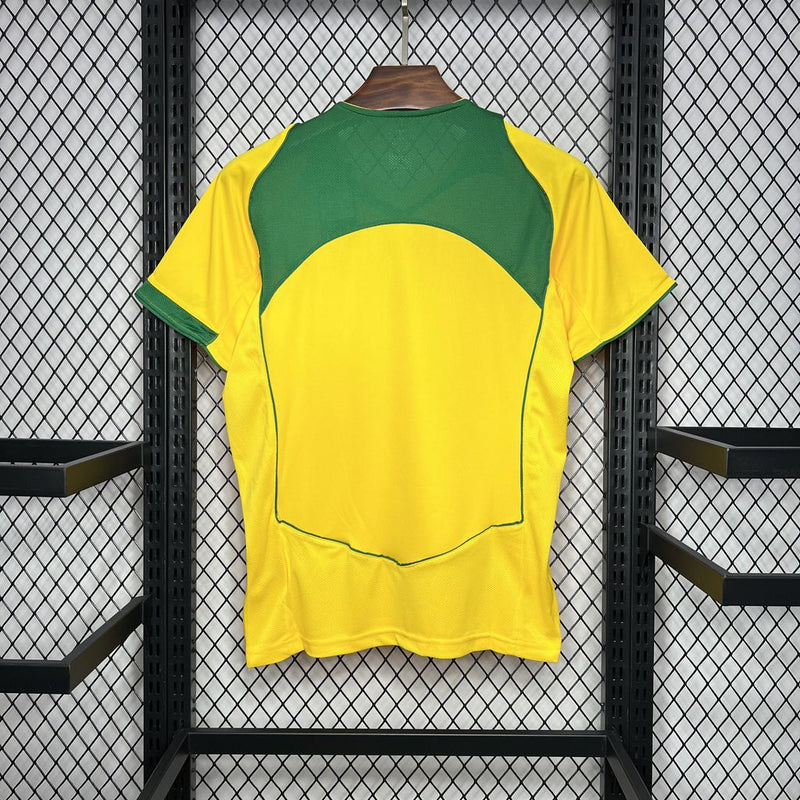 Camisa Brasil Titular 2004 - Versão Retro