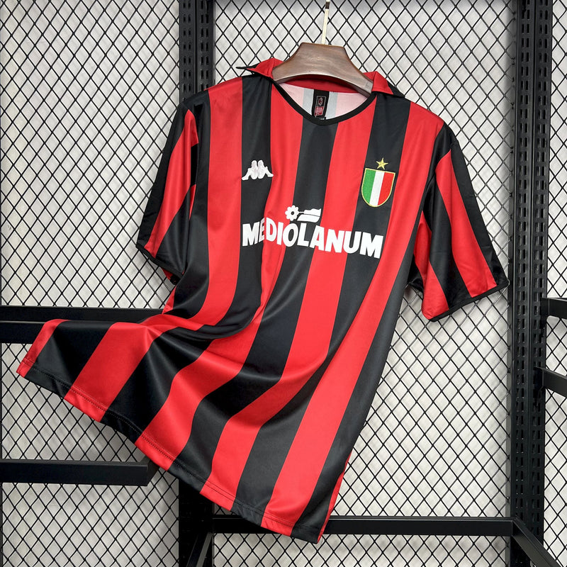 Camisa Milan Home 88/89 - Versão Retro