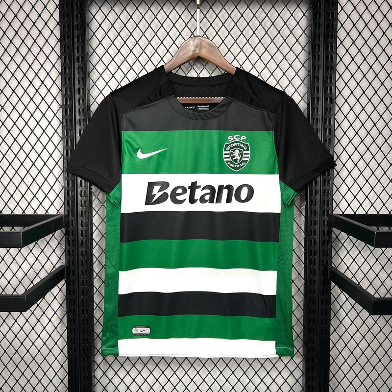 Camisa Sporting Home 24/25 - Nike Torcedor Masculina - Lançamento