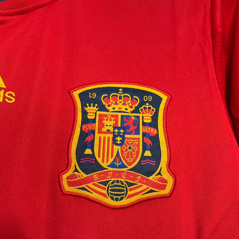 Camisa Espanha Home 2010 - Versão Retro