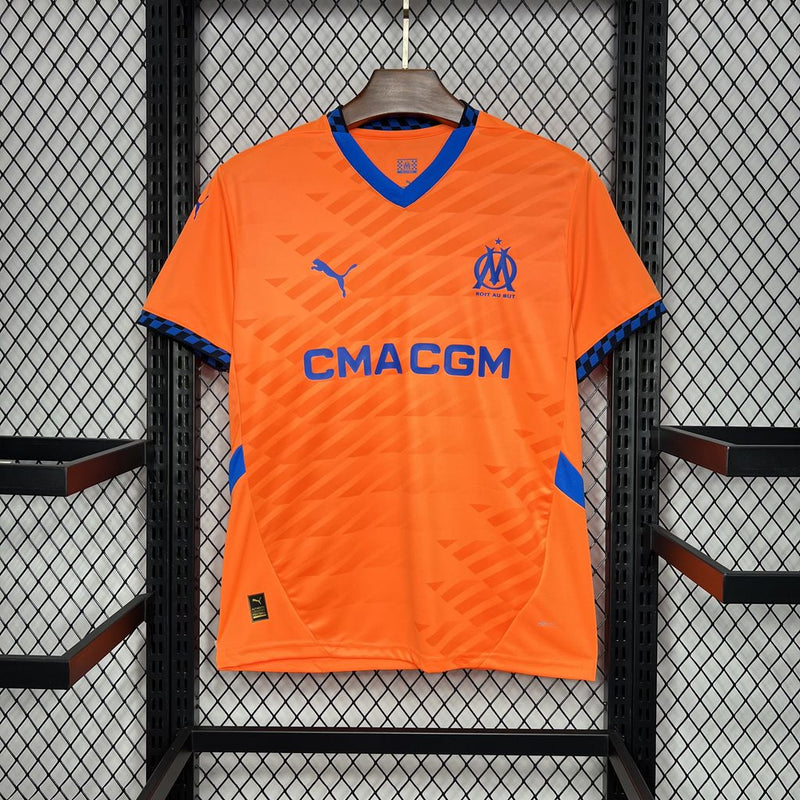 Camisa Olympique de Marseille lll 24/25 - Versão Torcedor