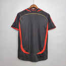Camisa Milan Away 2006/07 - Adidas Retrô Masculina - Preta/Vermelha
