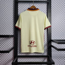 Camisa Roma Away 2021/22 - Nike Torcedor Masculina - Bege/Bordo