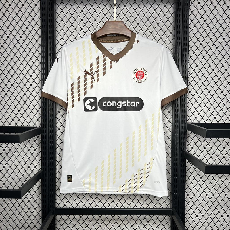 Camisa FC St. Pauli Away 24/25 - Torcedor Masculina - Lançamento