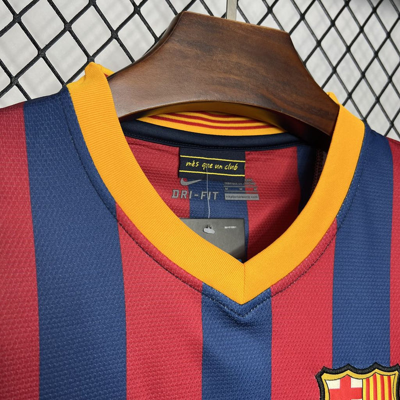 Camisa Barcelona Titular 13/14 - Versão Retro