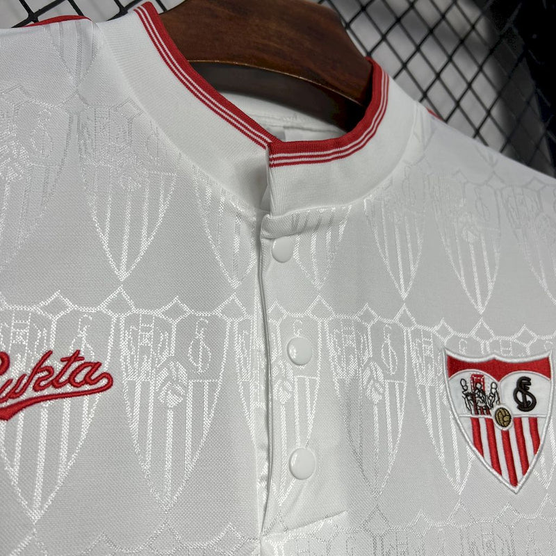 Camisa Sevilla Titular 91/92 - Versão Retro