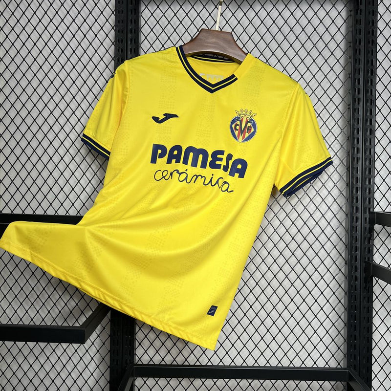 Camisa Villareal Home 24/25 - Torcedor Masculina - Lançamento