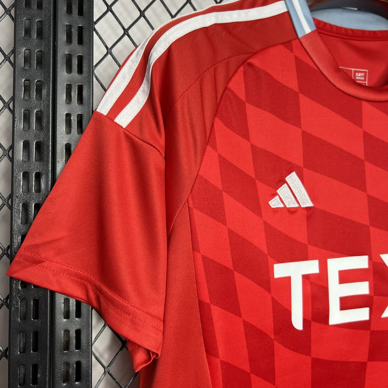 Camisa Aberdeen Home 24/25 - Adidas Torcedor Masculina