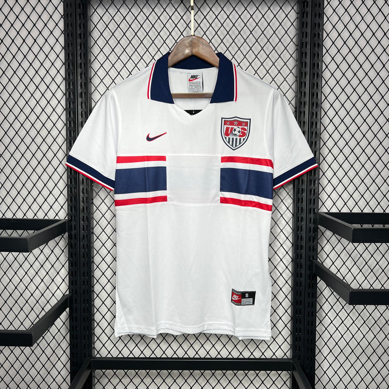 Camisa Estados Unidos Home 1995 - Versão Retro