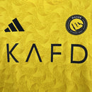 Camisa Pronta Entrega Al-Nassr Home 2025/26 - Adidas Torcedor Masculina - Amarela/Azul