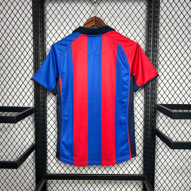 Camisa Barcelona Titular 01/02 - Versão Retro