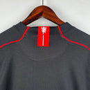 Camisa Manchester United Away 2007/08 - Nike Retrô Masculina - Preta/Branca