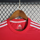 Camisa Manga Longa Real Madrid Third 2011/12 - Adidas Retrô Masculina - Vermelha/Branca