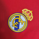 Camisa Manga Longa Real Madrid Third 2011/12 - Adidas Retrô Masculina - Vermelha/Branca