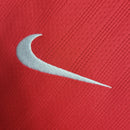 Camisa Manchester United Manga Longa Home 2007/08 - Nike Retrô Masculina - Vermelha/Branca