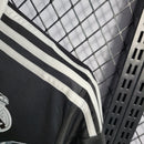 Camisa Manga Longa Real Madrid Third 2014/15 - Adidas Retrô Masculina - Preta/Branca