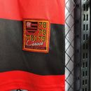 Camisa Flamengo Home 1978/79 - Retrô Masculina - Vermelha/Preta