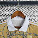 Camisa Real Madrid Edição Especial 2023/24 - Adidas Torcedor Masculina - Caramelo/Branca