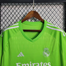 Camisa Real Madrid Goleiro 2023/24 - Adidas Torcedor Masculina - Verde/Branca
