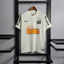 Camisa Pronta Entrega Santos Home 2011/12 - Nike Retrô Masculina - Branca/Preta