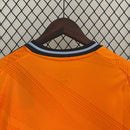Camisa Real Madrid Away 2024/25 - Torcedor Adidas Masculina - Laranja/Preta