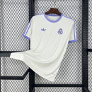 Camisa Real Madrid Edição Especial 2024/25 - Adidas Torcedor Masculina - Branca/Lilás