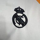 Camisa Real Madrid Treino 2024/25 - Adidas Torcedor Masculina - Branca/Laranja